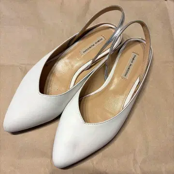 FABIO RUSCONI 스트랩 플랫슈즈