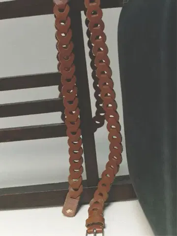 [ Llife ] LEATHER CHAIN BELT LIDNM