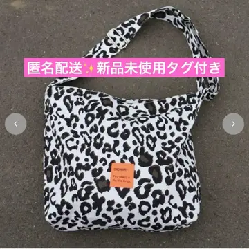 시마무라 nozomi 님 레오파드 숄더백 택 포함 미사용 새상품