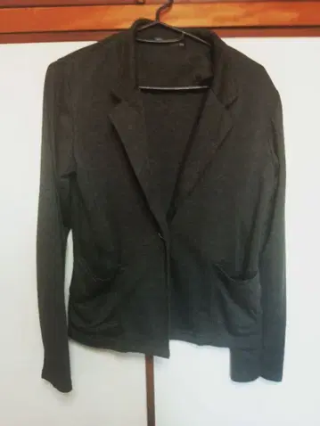 다크 그레이 테일러드 자켓 160