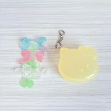 산리오 키티 클립 헤이세이 레트로 헤이세이 여자아이 팬시 문구 루즈 리프