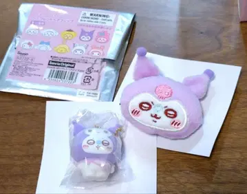 치이카와 x 산리오 쿠로미 모몽가 세트