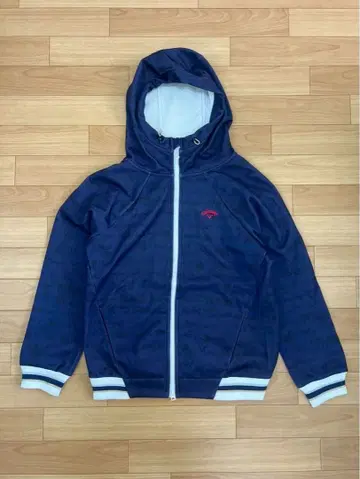 Callaway 캘러웨이 여성용 골프 올 패턴 기모 후드 부착 후드티