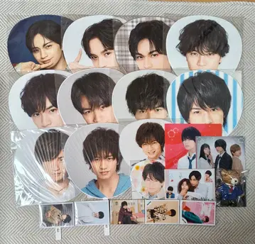 나카지마 켄토 부채 12장 공식 사진 150장 외 굿즈 세트