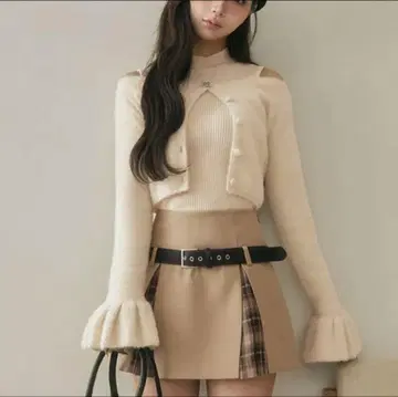 Darich 앙상블 샤기 니트탑 다리치