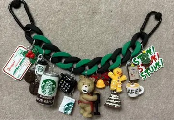 주렁주렁 체인 크리스마스 가랜드 백참 키링