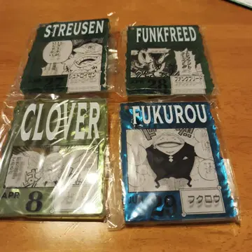 원피스 베이스샵 복권 아크릴 블록 참 묶음 판매