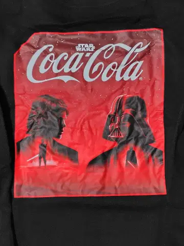 코카콜라 스타 워즈 오리지널 맨투맨