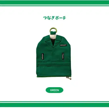 [ SALE ] 핸드메이드 원형 카라비너 부착형 점프수트 파우치