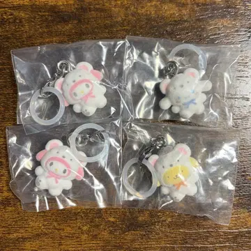 산리오 메지루시 액세서리 포근포근 스노우