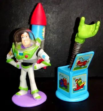 토이스토리 시드의 방 피규어 2 핸드 인 더 박스 빅 원 버즈