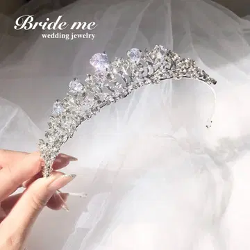 Bride me 실버 티아라
