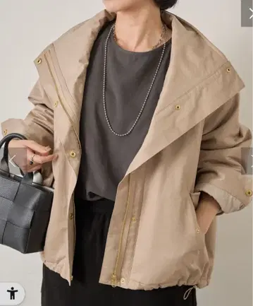 [ 미사용품 ] 제나 에스파스 메르베유 충전솜 스탠드 넥 자켓