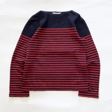 45rpm | 융모 울 보더 니트