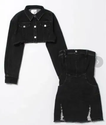 EATME 이토미 데님 베어 원피스