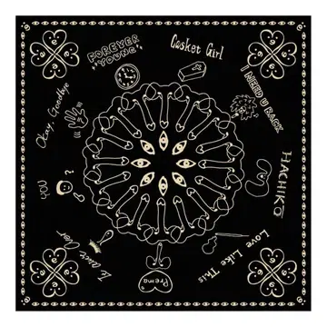 후지이 카제 반다나 Bandana (Black Prema) 블랙
