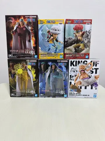 원피스 프라이스 피규어 6개 세트