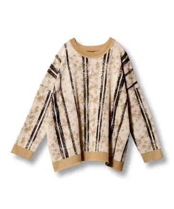 osmosis 자카드 니트 풀오버