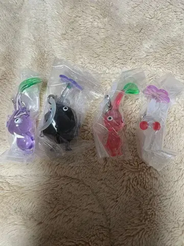 PIKMIN 피크민 메지루시 액세서리 4종 세트