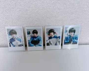 상자 티슈 히데아키 폴라로이드 4장