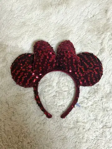 미니형 스팽글 머리띠