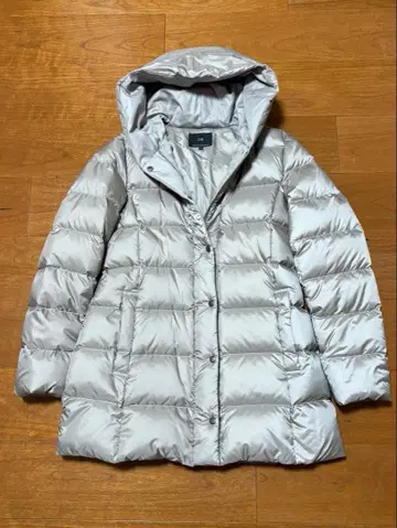 새상품급 23구 시레타프타 다운 코트 38 미들 기장 워셔블