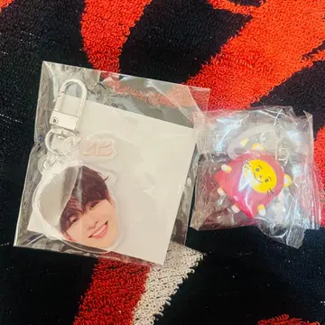 treasure 재희 희로애락 얼굴 아크릴 키링 메지루시 액세서리