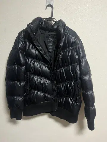 블랙 다운 자켓