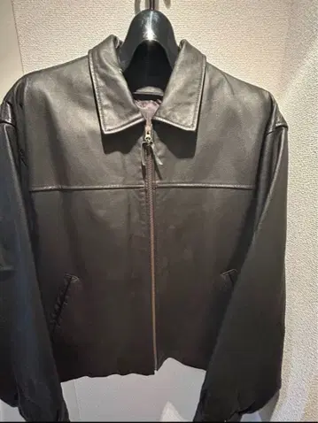 컨디션 최상 90s ST JOHN'S BAY 세인트존스베이 가죽 자켓