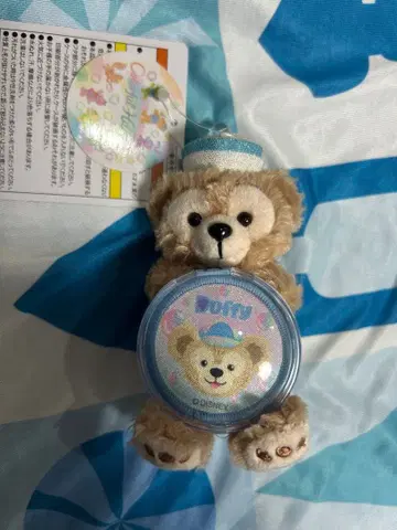 더피 20주년 봉제 인형 참 컬러풀 해피니스 와펜 세트