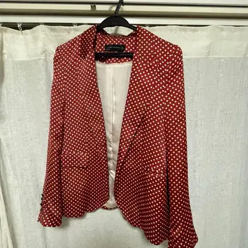 물방울 패턴 블레이저