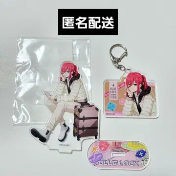 블루 록 여행 치기리 효마 아크릴 스탠드와 아크릴 키링