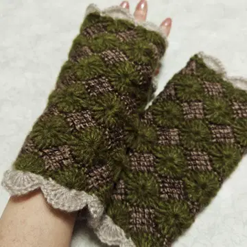 30 따뜻한 핸드 워머 모스그린 브라운 암워머