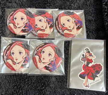 페르소나 5 페르콘 캔뱃지 특전 오쿠무라 하루