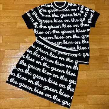 KISS ON THE GREEN 키스온더그린 셋업 상하의 세트