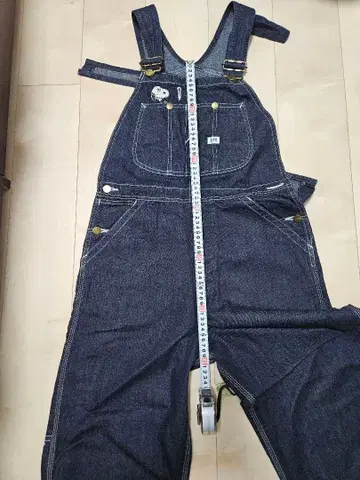 Lee 스누피 데님 PEANUTS 데님 오버롤 XS L