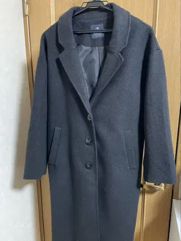 나노 유니버스 다크 그레이 체스터 코트