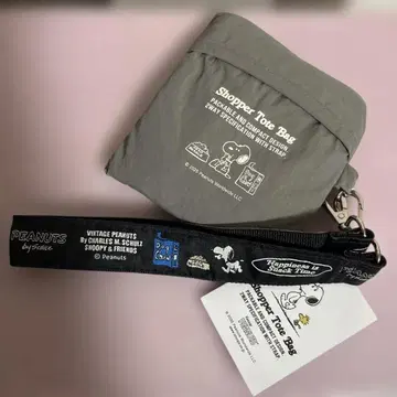 헤밍스 스누피 스트랩 포함 토트백 스누피 페스티벌