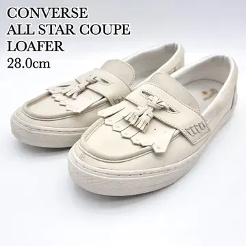 [새상품급] 컨버스 쿠페 태슬 로퍼 샌드베이지 가죽 28