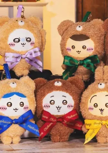 치이카와 (먼작귀) Kiramekko 테디 베어 5종 세트