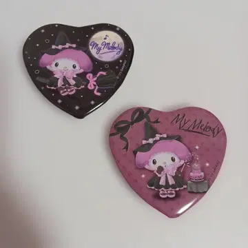 마이멜로디 My Melody PUROHALLOWEEN 트윈 캔뱃지