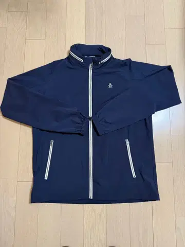 먼싱웨어 네이비 풀 지퍼 자켓 LL