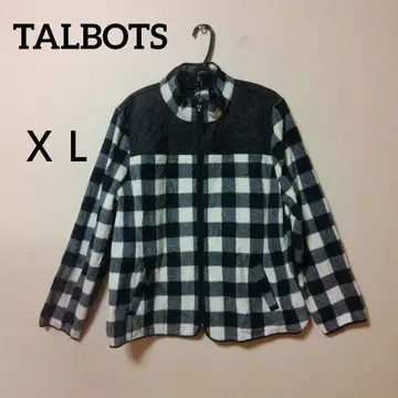 TALBOTS 플리스 풀 집업 자켓 여성용 XL