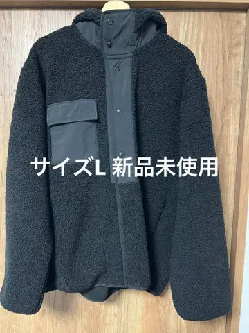 보아 플리스 스냅 후드티 ENGINEERED GARMENTS 사이즈 L