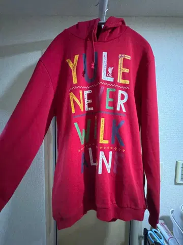 L.F.C. 리버풀 크리스마스 후드티 L 사이즈