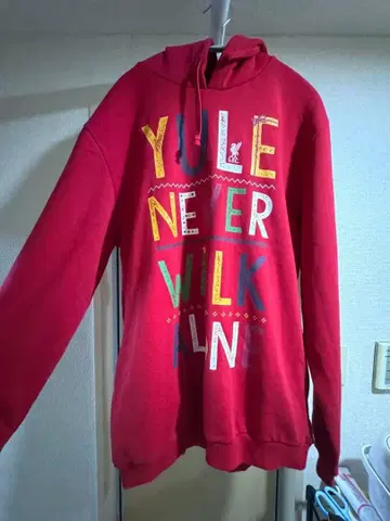 L.F.C. 리버풀 크리스마스 후드티 L 사이즈