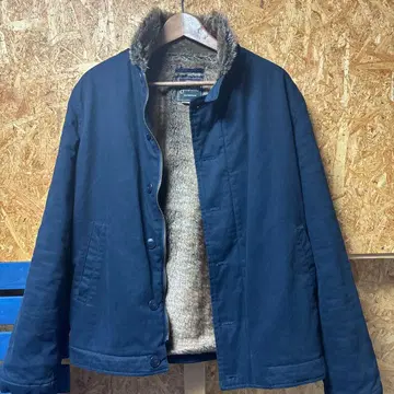 Temptation 구제 의류 밀리터리 자켓 M 네이비