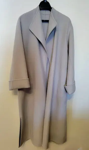 COUP DE CHANCE 쿠 드 샹스 롱 코트 그레이 계열