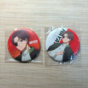 WIND BREAKER 소방준비 캔뱃지 2개 세트