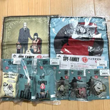 익명 배송 SPY x FAMILY 제일복권 8점 묶음 판매